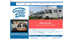 Desktop Screenshot of caravan-zinke.de