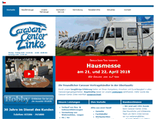 Tablet Screenshot of caravan-zinke.de